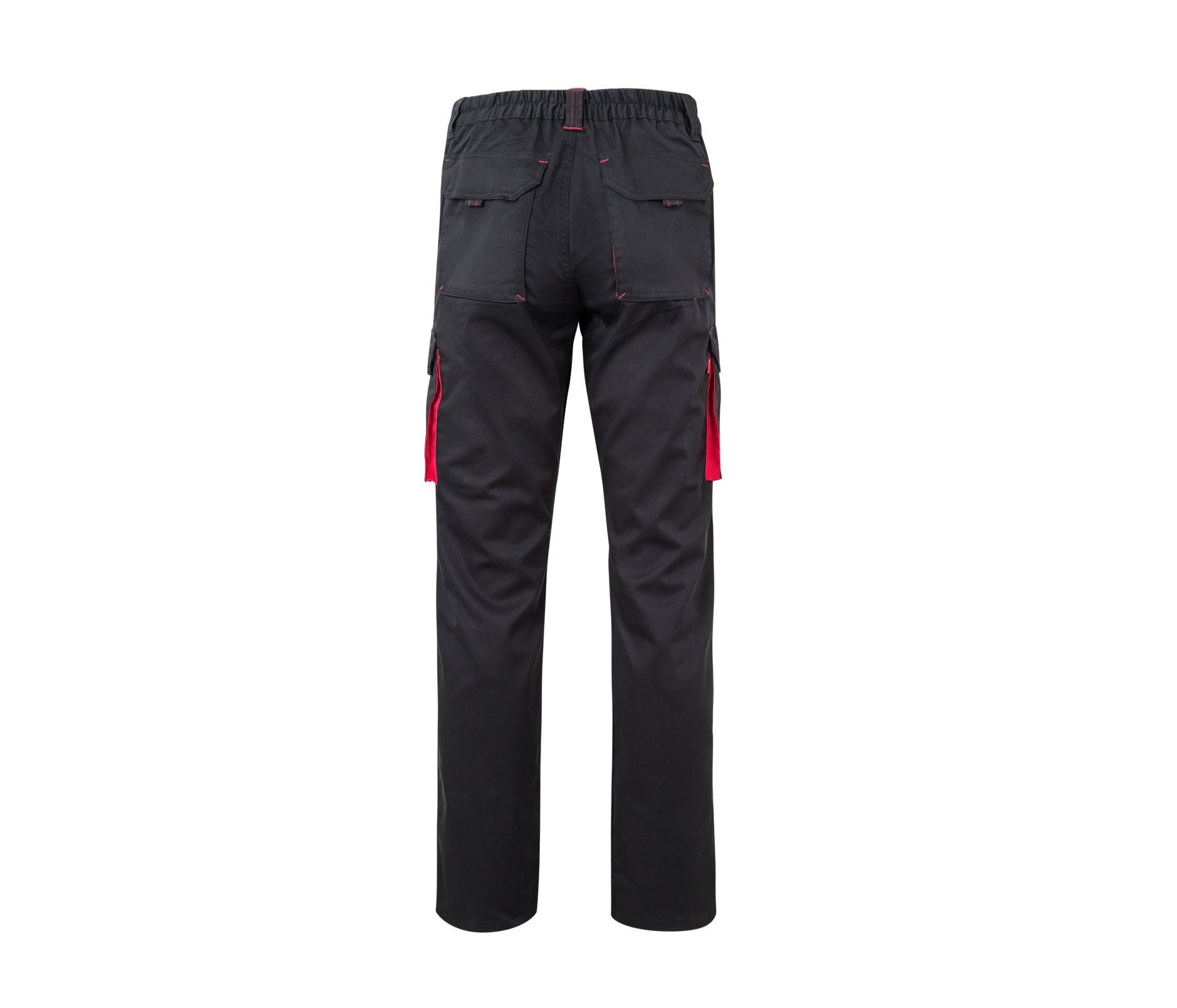 PANTALON STRETCH MULTIPOCHES BICOLORE